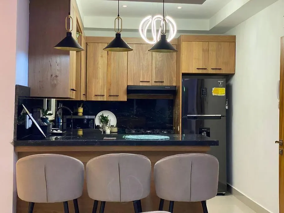Con Jacuzzy,Linda Vista ,Romantico ,Wifi Moderno,,Tv 4K Διαμέρισμα Santiago De Los Caballeros 0*,